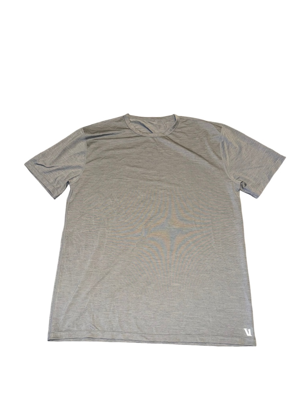 Vuori Classic Crew Neck Short Sleeve Tee - Light Gray mesh athletic size XL